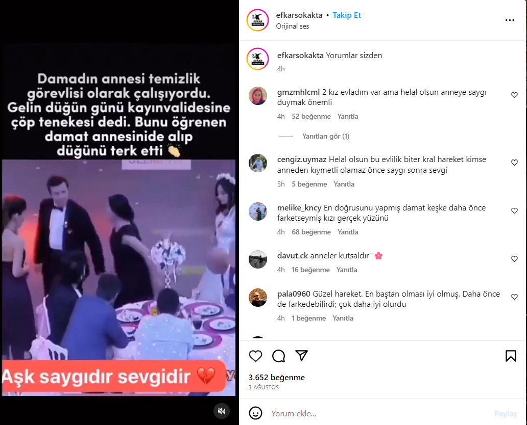 Video, kayınvalidesine çöp tenekesi dediği için düğün günü terk edilen  gelini mi gösteriyor? - Doğrula